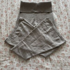 Desiree Knitted Low Rise Fold Over Pant